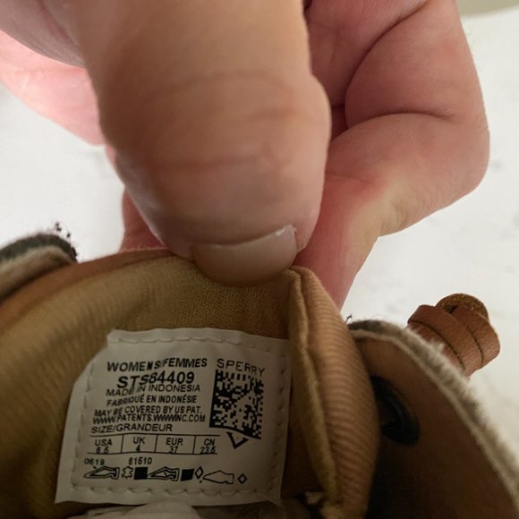 Sperry Top-Sider Songfish Varsity Wool Women's Boat Shoes Size 6.5 STS84409 - Picture 10 of 13